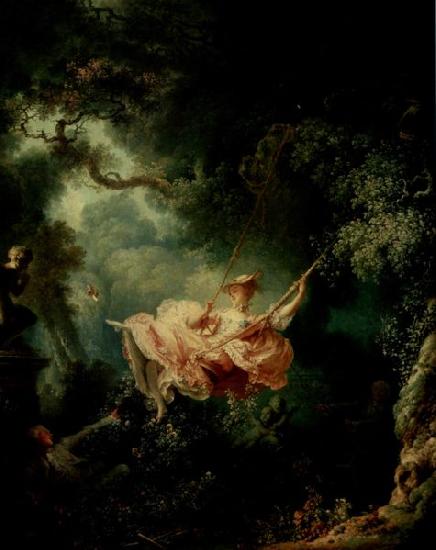 Jean-Honore Fragonard The Happy Accidents of the Swing Sweden oil painting art